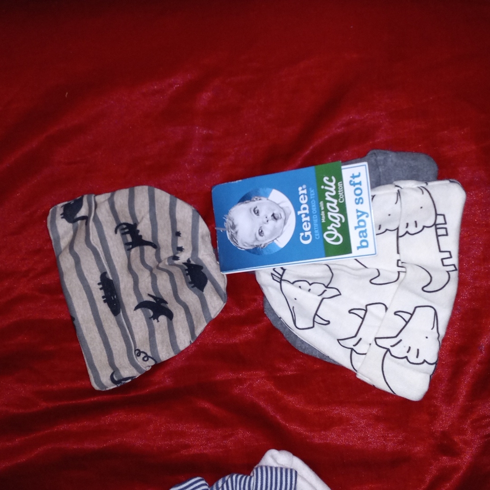 Baby clothes and hats bundle